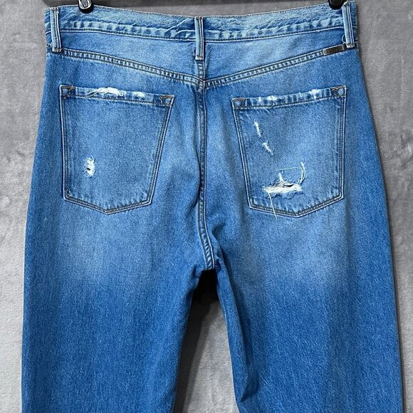 KanCan Ashe Ultra High Rise Straight Leg Jeans Button-Fly Sz 11/29 - Picture 10 of 11